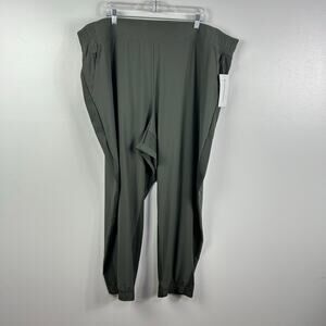 NEW Athleta Brooklyn Jogger Army Olive Green Women’s Plus Size 26 Athletic Wear